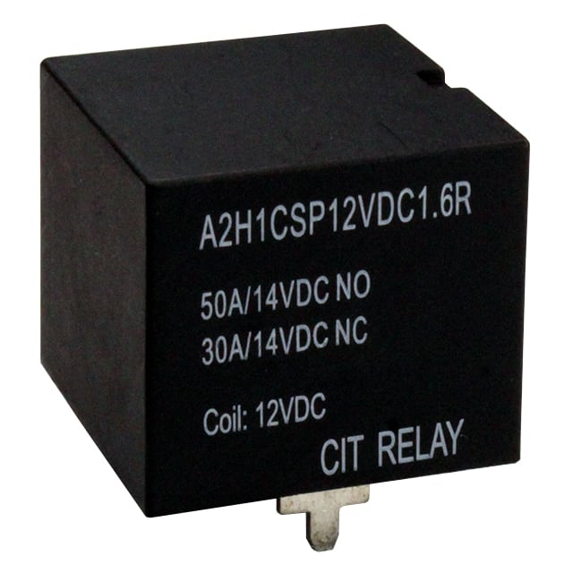 CIT Relay and Switch A2H1CSP12VDC1.6R